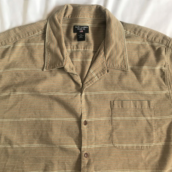 Vintage Mens 2XL Ralph Lauren Polo Jeans Co Shirt - Picture 2 of 5